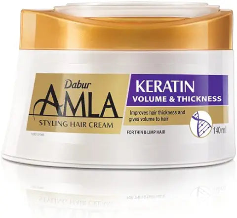 Dabur Amla Hair Keratin Cream White 140ml