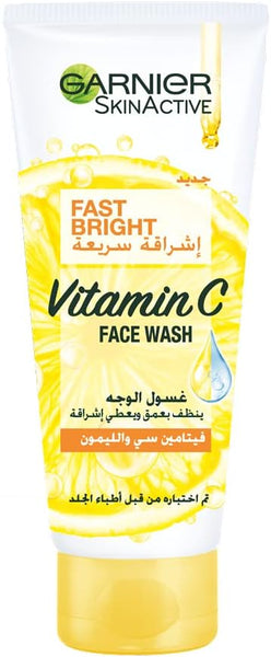 Garnier Skin Active Fast Bright Face Wash With Pure Lemon Essence 100 ml