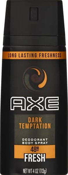 AXE Dark Temptation Body Spray Deodorant for Men, 150mL