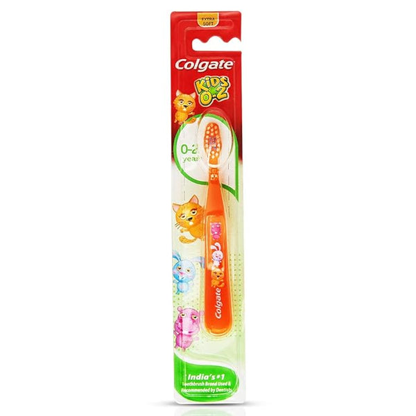 Colgate Kids 0-2 Years manual Toothbrush,Multicolor, 1 Piece