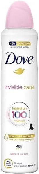 Dove Invisible Care Anti-Perspirant Deodorant Aerosol 250Ml