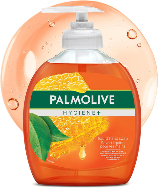 Palmolive Liquid Hand Soap Hygiene Antibacterial Liquid Hand Wash Pump, 300mL