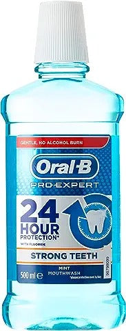 Oral-B Pro-Expert Strong Teeth Mint Mouthwash 500 Ml