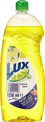 Lux Progress Dishwash Liquid For Sparkling Clean Dishes Lemon 1.25Litre