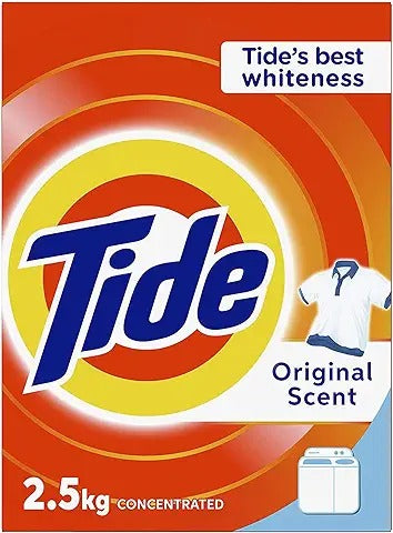 Tide Laundry Powder Detergent Original Scent, 2.5 Kg