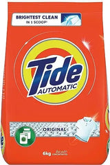 Tide Automatic Powder Laundry Detergent, Original Scent, 6 kg